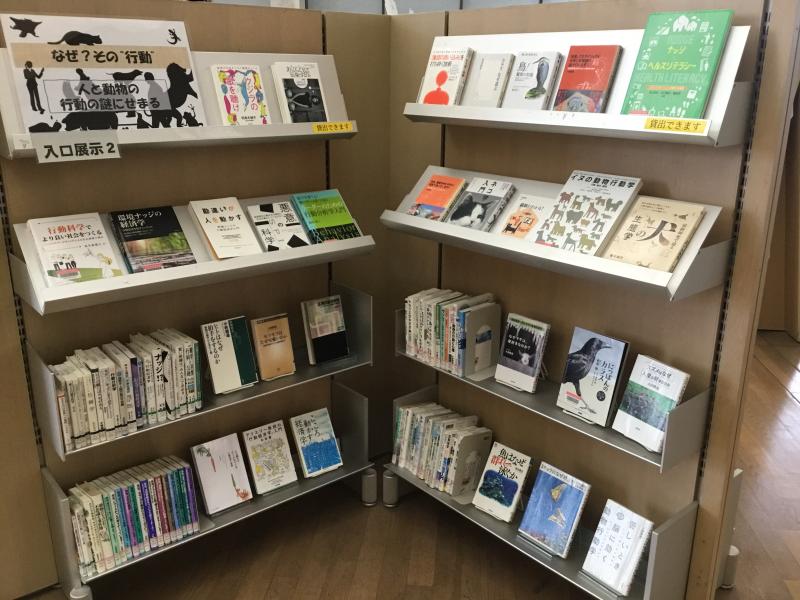 なぜ？その“行動”の展示の写真